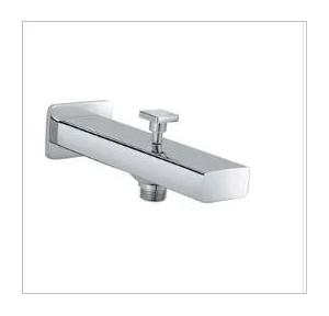 Kohler Strayt Bath Spout With Diverter Chrome Polished, K-37343IN-CP