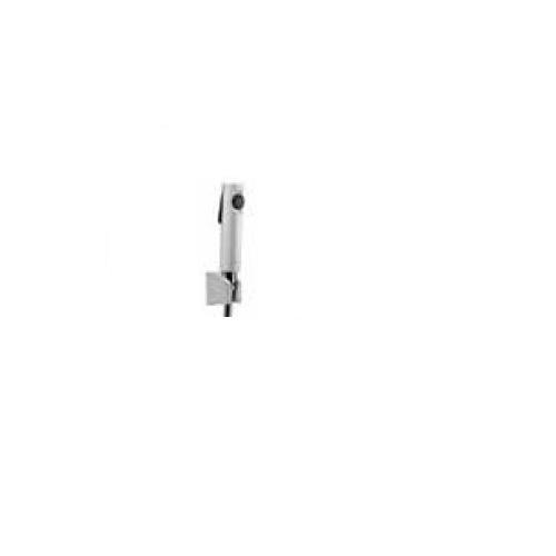 Kohler Cuff Health Faucet With Metal Hose And Holder White, K-98100IN-0