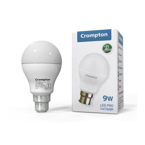 Crompton 9WDF 9W B22 Base LED Bulb (Cool Daylight)