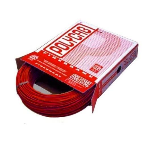 Polycab 1 Sqmm 1 Core Multi Strand Flexible Cable (Red)