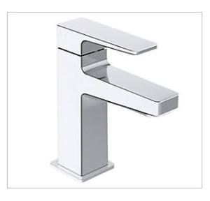 Kohler Hone Pillar Basin Faucet Without Drain Chrome Polished, K-22538IN-4-CP