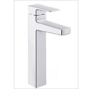 Kohler Hone Tall Single-Control Basin Faucet With Drain Chrome Polished, K-22535IN-4-CP