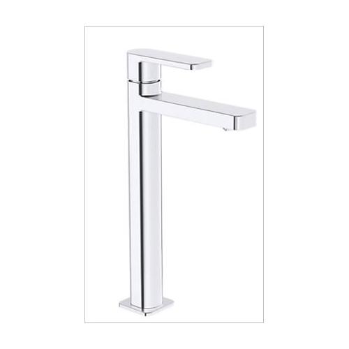 Kohler Parallel Tall Pillar Basin Faucet Chrome Polished, K-23483IN-4-CP