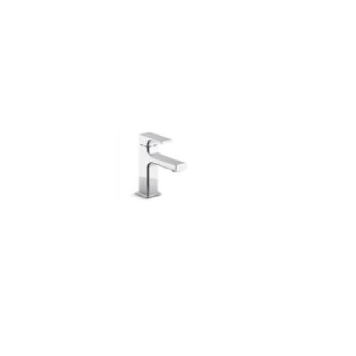 Kohler Strayt Pillar Basin Faucet Chrome Polished, K-37333IN-4-CP