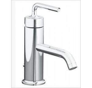 Kohler Purist Single-Control Basin Faucet With Drain Chrome Polished, K-14402IN-4A-CP