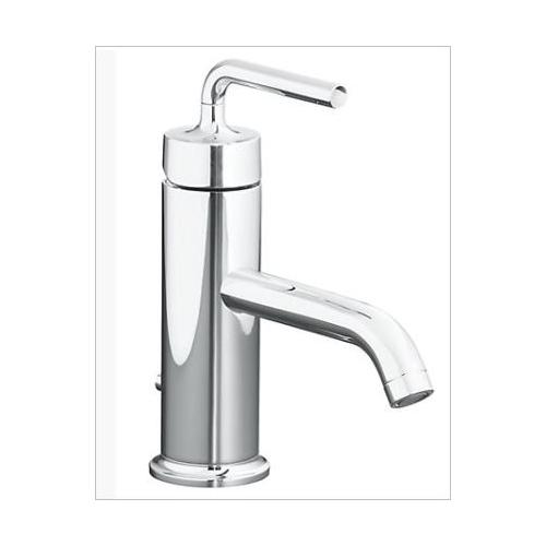 Kohler Purist Single-Control Basin Faucet With Drain Chrome Polished, K-14402IN-4A-CP