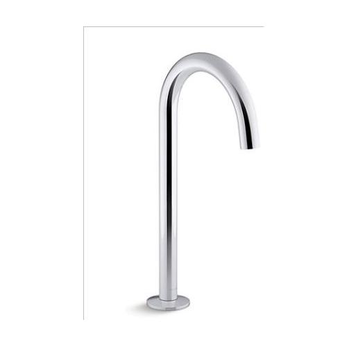 Kohler Components Tall Tube Design Basin Spout With Click Drain Without Handle Chrome Polished, K-77965T-CP