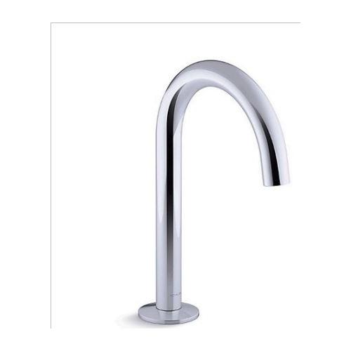 Kohler Components Tube Design Basin Spout With Click Drain Without Handle Chrome Polished, K-77967T-CP