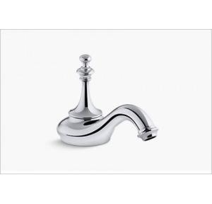 Kohler Artifacts Tea Design Widespread Basin Faucet Chrome Polished, K-72758T-CP