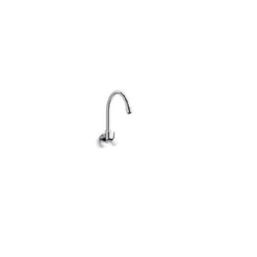 Kohler Taut Wall-Mount Kitchen Faucet Cold Only Polished Chrome, K-74054IN-4-CP