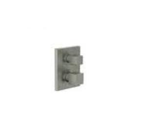 Kohler Autosense Geometric Thermostatic Recessed Bath And Shower Square Trim, K-20742IN-9FP-BN