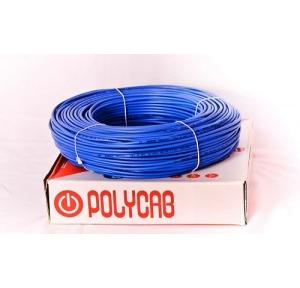 Polycab 16 Sqmm 1 Core FR PVC Insulated Flexible Cable, 90 mtr (Blue)