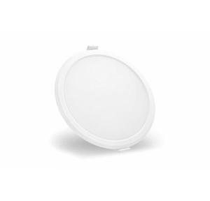 Syska LED Slim Panel Light SSK-RDL-R-20W Round 6500K 20W Cool White 220x36mm