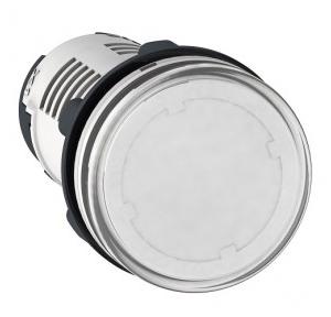 Schneider Round Pilot Light Harmony XB7 22mm 230V Clear, XB7EV07MPN