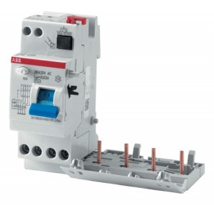 ABB RCCB With Overcurrent Protection Blocks DDA200 40A 4P 300mA, 2CSB204001R3400