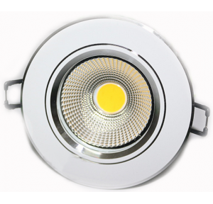 COB Round LED Downlight, 40 Watt (Warm White)