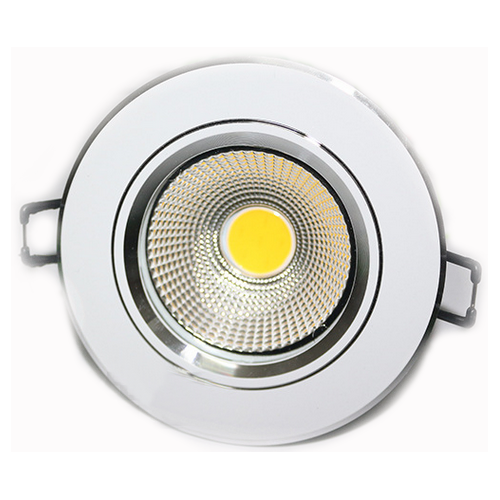 COB Round LED Downlight, 40 Watt (Warm White)