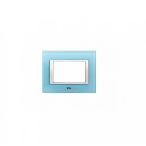 Anchor Roma Urban Clear Cover Plate 18M, 66918GAB (Aqua Blue)