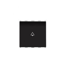 Anchor Roma Urban Bell Push Switch 10A 2M, 66203B (Black)