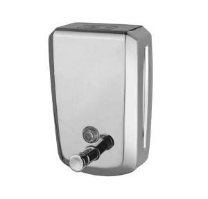 Euronics Soap Dispenser ES04 304 Grade Manual Brass Cylinder Stainless Steel Spring 1000ml