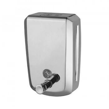 Euronics Soap Dispenser ES04 304 Grade Manual Brass Cylinder Stainless Steel Spring 1000ml