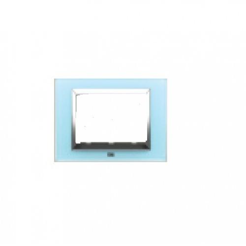 Anchor Roma Vetro Module Plate 3M, 30238 GAB (Aqua Blue)