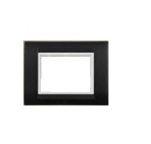 Anchor Roma Classic Trese Solid Plate With Base Frame 16M, 34680BL (Black)