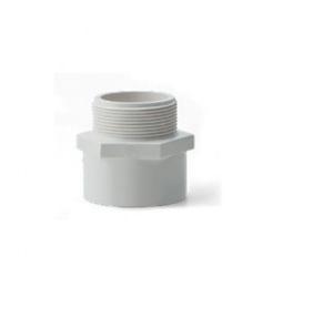 Prince Easyfit UPVC Male Threaded Adaptor, Dia: 4 Inch