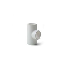 Prince Easyfit UPVC Reducing Tee, Dia: 1-1/2x1/2 Inch