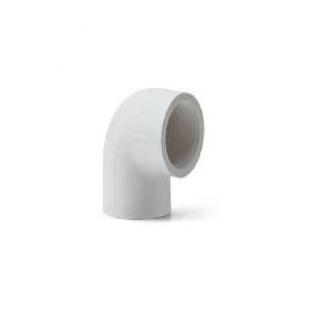 Prince Aquafit UPVC Threaded Elbow, Dia: 25x25 mm