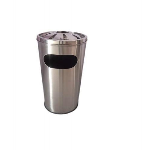 Ash Can Dustbin Dlx SS202 70 Ltr 12x34 Inch