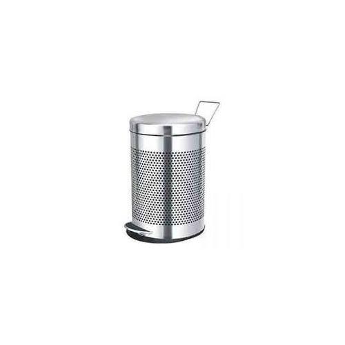 Perforated Pedal Dustbin Square SS202 22 Ltr 305x508 mm