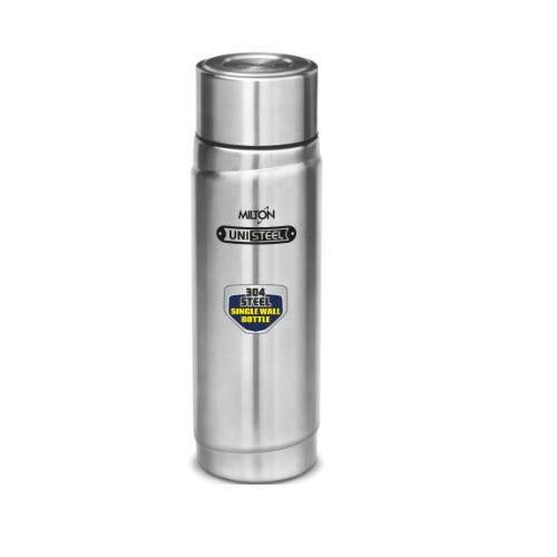 Milton Steel Vegas Deluxe 1300 Stainless Steel Water Bottle, 1250 ml