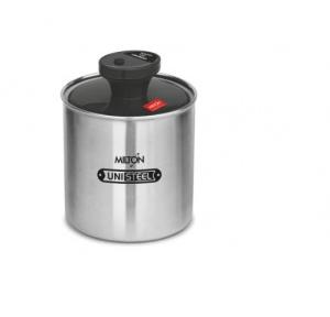 Milton Steel Vacuum Fresh 500 Stainless Steel Jar, 500 ml