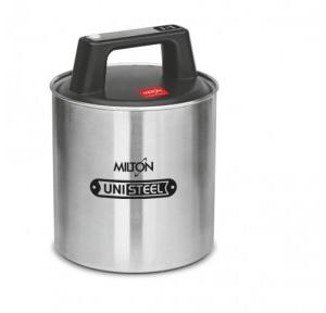 Milton Steel Vacuum Fresh 1000 Stainless Steel Jar, 1 Ltr