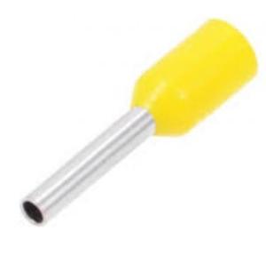 Kapson Yellow Insulated Cord End Terminal 6.0 Sqmm, E6012