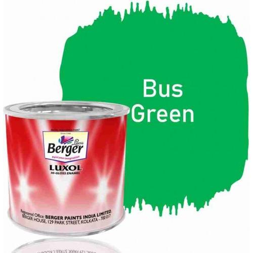 Berger Luxol High Gloss Enamel Oil Paint 250 ml Green