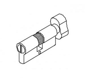 Dorma EPC TTCR Cylinder Lock, 60 mm