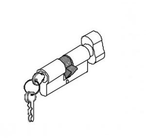 Dorma EPC TTK Key Cylinder Lock 90mm