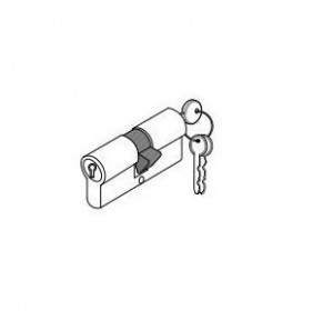 Dorma EPC Both Side Key Cylinder Lock 90mm