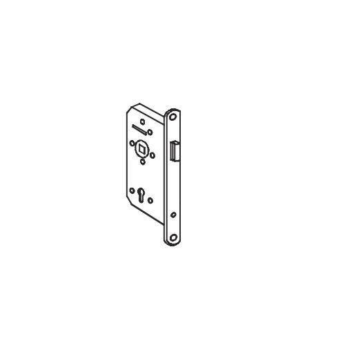 Dorma Latch Lock Backset 289a 55mm Centre To Centre 72mm 20mm Square Forend Strike Plate SS 304 Finish SSS Fire rated