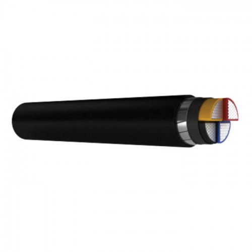 Polycab Aluminium Armoured Cable XLPE Insulated A2XFY 630 Sqmm 3.5 Core 100 mtr