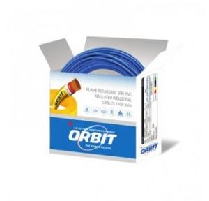 Orbit PVC Insulated Multicore FRLS Flexible Cable 1.5 Sqmm 3 Core, 1mtr (Black)