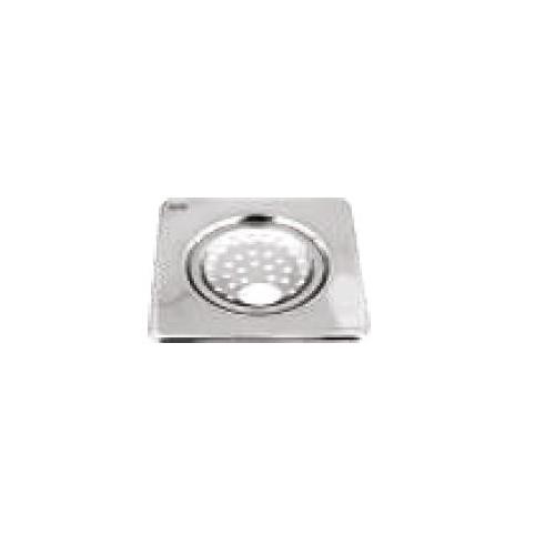 Chilly SS Sanitroking Square Gypsy Matt Finish Drain Jali 4-5 Inch, SK-SG-153