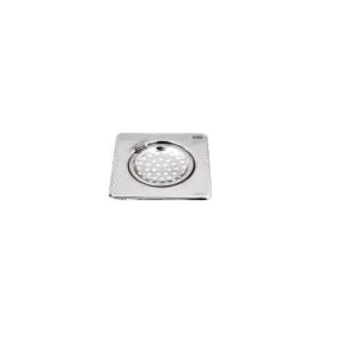 Chilly SS Sanitroking Square With Hinge Matt Finish Drain Jali 4-5 Inch, SK-SH-153