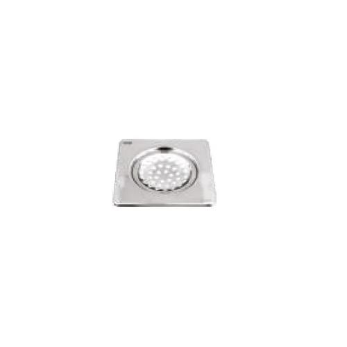 Chilly SS Sanitroking Square Gloss Finish Drain Jali 4-5 Inch, SK-S-153