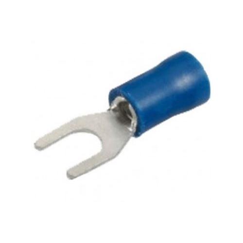 Kapson Copper Tube Terminal Light Duty (U) Type 4.6 Sqmm, K1-7940 (Blue)