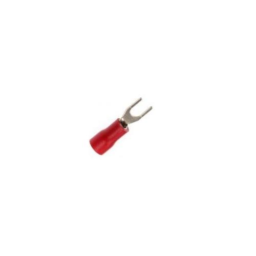 Kapson Fork Insulated Terminal 10 Sqmm, KRS-17932 (Red)