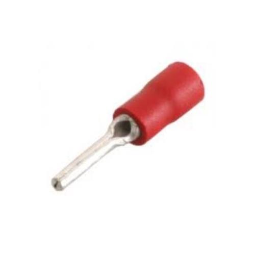 Kapson Copper Pin Terminal Double Grip 4 Sqmm, KCPD-29 (Red)