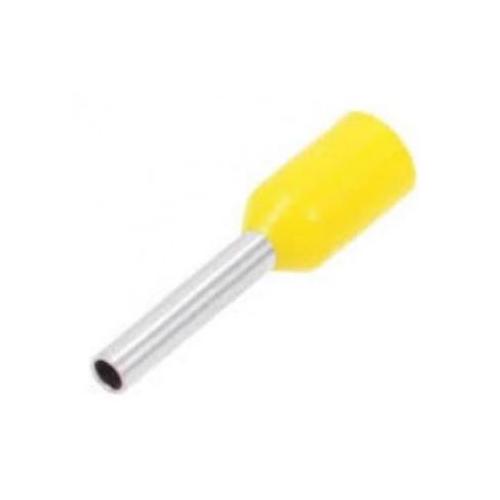 Kapson Copper Pin Terminal Insulated 6 Sqmm, KCP-22 (Yellow)